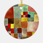 Klee - Flora op zand Keramisch Ornament (Voorkant)