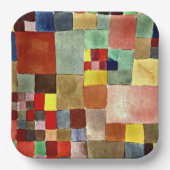 Klee - Flora op zand Papieren Bordje (Voorkant)