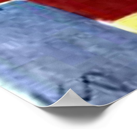 Klee - Flora op zand Poster (Hoek)