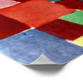 Klee: Flora op zand Poster (Hoek)