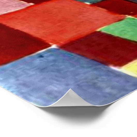 Klee: Flora op zand Poster (Hoek)