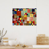 Klee: Flora op zand Poster (Keuken)