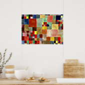 Klee - Flora op zand Poster (Keuken)