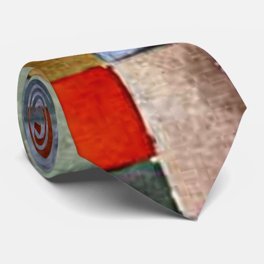 Klee - Flora op zand Stropdas (Opgerold)