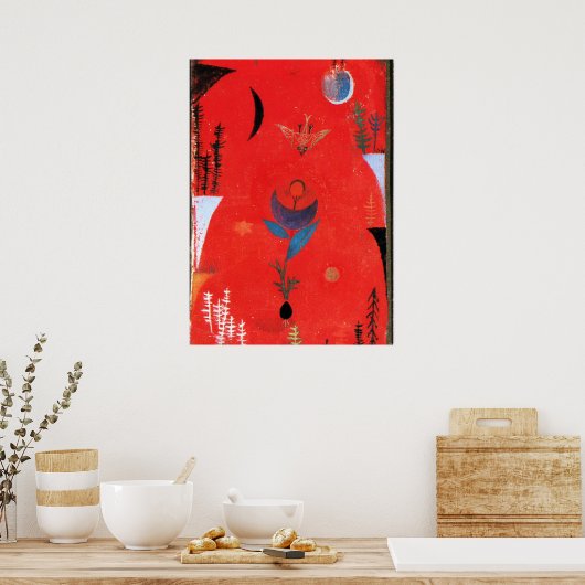 Klee - Flower Myth Poster (Keuken)