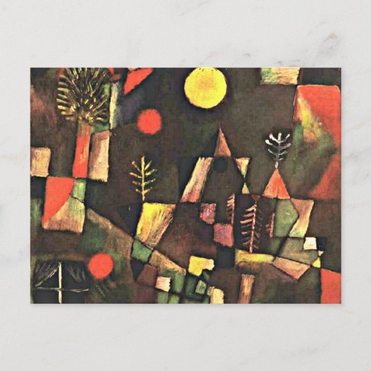 Klee - Full Moon Briefkaart (Voorkant)