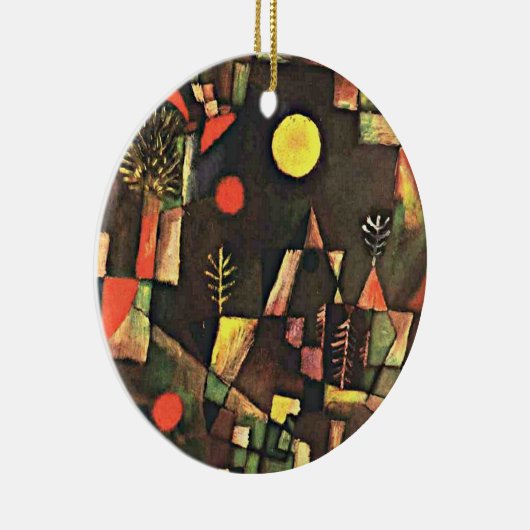 Klee - Full Moon Keramisch Ornament (Rechts)