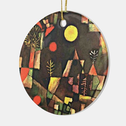 Klee - Full Moon Keramisch Ornament (Links)