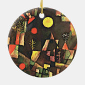 Klee - Full Moon Keramisch Ornament (Achterkant)