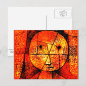 Klee - Gauze, kleurrijk abstract kunstwerk Briefkaart (Voorkant / Achterkant)