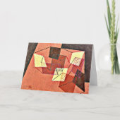 Klee - gebroken oppervlakken (1930) kaart (Voorkant)