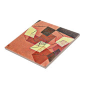 Klee - gebroken oppervlakken (1930) tegeltje (Zijkant)