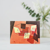 Klee - gebroken oppervlakken briefkaart (Staand voorkant)