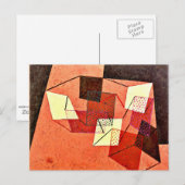 Klee - gebroken oppervlakken briefkaart (Voorkant / Achterkant)