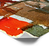 Klee - Gedachten over de strijd Poster (Hoek)