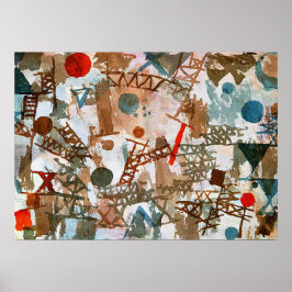 Klee - Gedachten over de strijd Poster