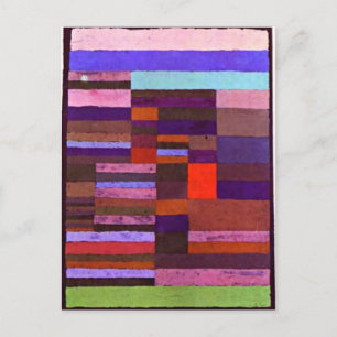 Klee - Geïdividualiseerde hoogtemeting van strepen Briefkaart
