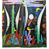 Klee - Gele Vogels Douchegordijn (Voorkant)