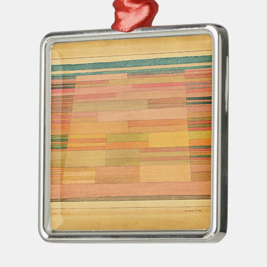 Klee - Gemeten velden Metalen Ornament (Links)