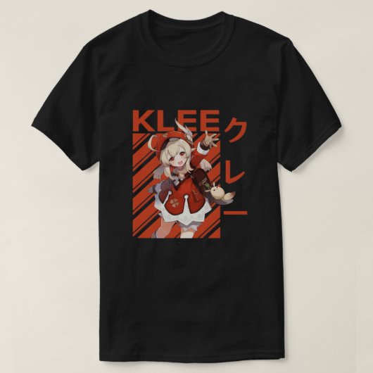 Klee Genshin Impact Classic T-shirt (Design voorkant)
