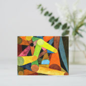 Klee - Geopende berg aquarel Briefkaart (Staand voorkant)