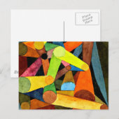 Klee - Geopende berg aquarel Briefkaart (Voorkant / Achterkant)