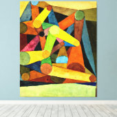 Klee - Geopende berg Canvas Afdruk (Insitu (Houten vloer))