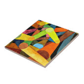 Klee - Geopende berg, Tegeltje (Zijkant)