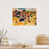 Klee - Gezicht op Saint Germain Poster (Keuken)