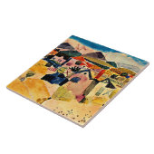 Klee - Gezicht op Saint Germain Tegeltje (Zijkant)