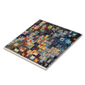 Klee - Glashauser Viertel Tegeltje (Zijkant)