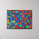 Klee - Glass Facade Canvas Afdruk (Voorkant)