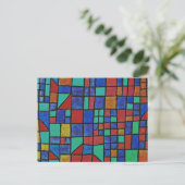 Klee - Glazen Gevel Briefkaart (Staand voorkant)