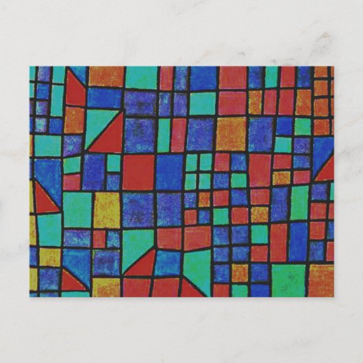 Klee - Glazen Gevel Briefkaart (Voorkant)