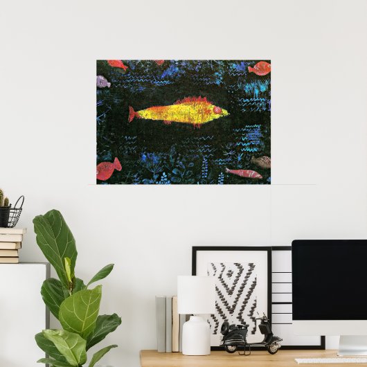 Klee - Goldfish Poster (Thuiskantoor)