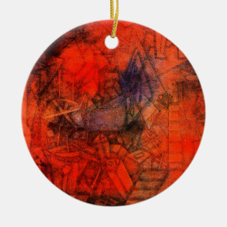 Klee - Groins, beroemd schilderij, Keramisch Ornament