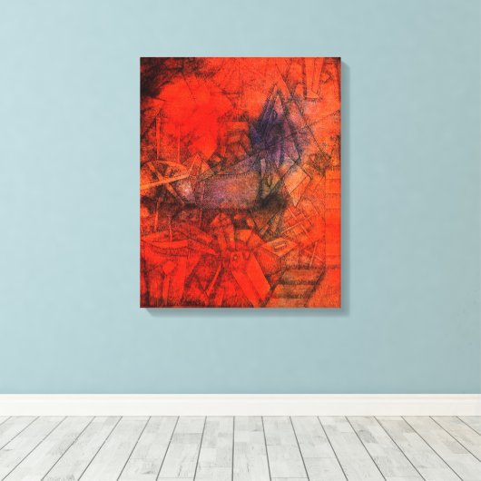 Klee - Groins Canvas Afdruk (Insitu (Houten vloer))