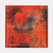 Klee - Groins, kleurrijk kunstwerk, Magneet (Voorkant)