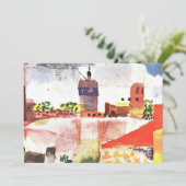 Klee - Hammamet met moskee Kaart (Staand voorkant)