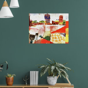 Klee - Hammamet met moskee Poster