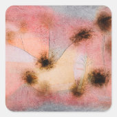 Klee - Hardy Plants Vierkante Sticker (Voorkant)