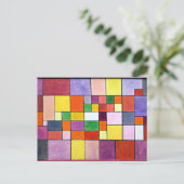 Klee - Harmonie van de Noordelijke Flora Briefkaart (Staand voorkant)