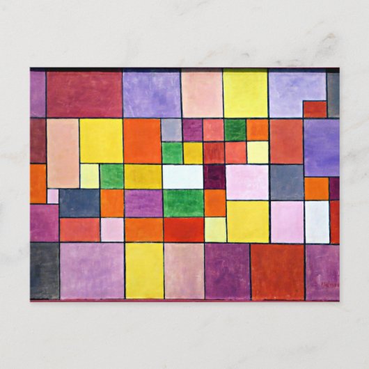 Klee - Harmonie van de Noordelijke Flora Briefkaart (Voorkant)