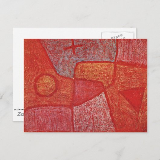 Klee - Heet Oord Briefkaart (Voorkant / Achterkant)