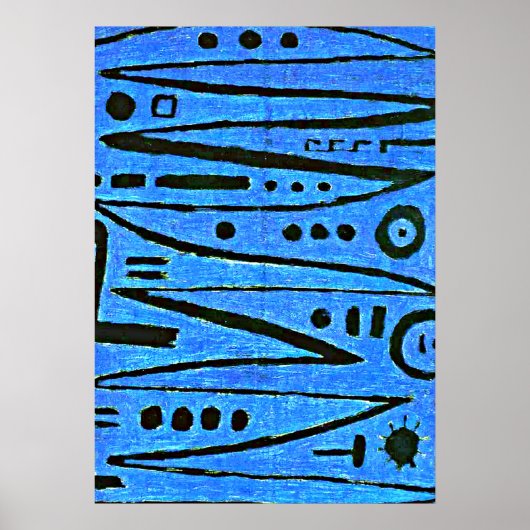 Klee - Heldhaftig vioolspel-1938 Poster (Voorkant)