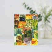 Klee - Herdenking van een tuin Briefkaart (Staand voorkant)