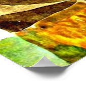 Klee - Herdenking van een tuin Poster (Hoek)