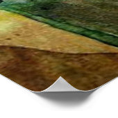 Klee - Herdenking van een tuin Poster (Hoek)