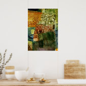 Klee - Herdenking van een tuin Poster (Keuken)