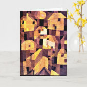 Klee - Herfstachtige Plaats, 1921 Kaart (Gele Bloem)